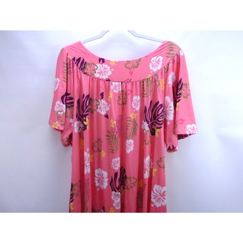 Ekouaer Womens Floral Sleeveless Nightgown Long V-Neck Plus Size 18W - Picture 7 of 9